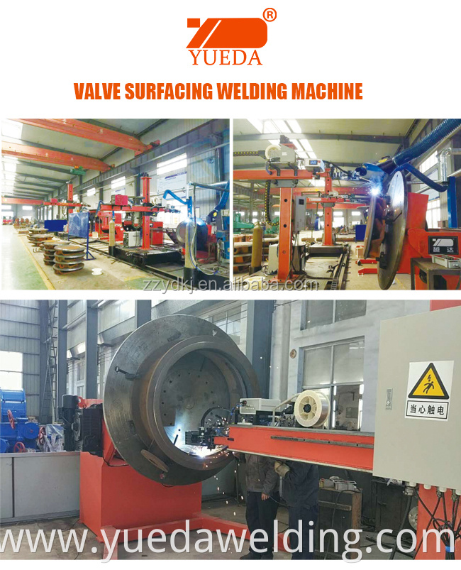 Steel Roll Roller Surface Overlay Welding Machine Flange Surfacing Welding Machine